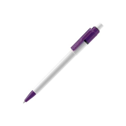 Balpen Technique wit/paars