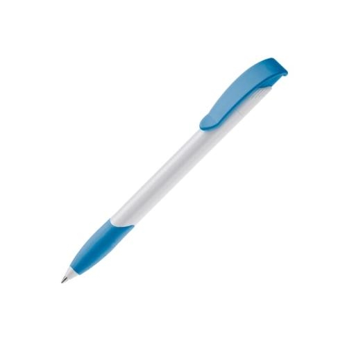 Balpen Apollo hard colour wit/blauw