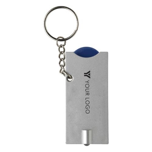 Sleutelhanger lampje LED blauw
