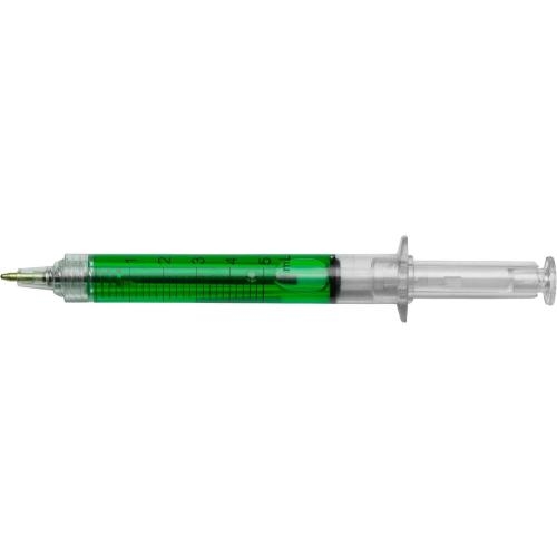 Balpen injectiespuit lichtgroen