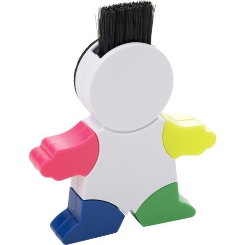 Markeerstift Poppetje wit