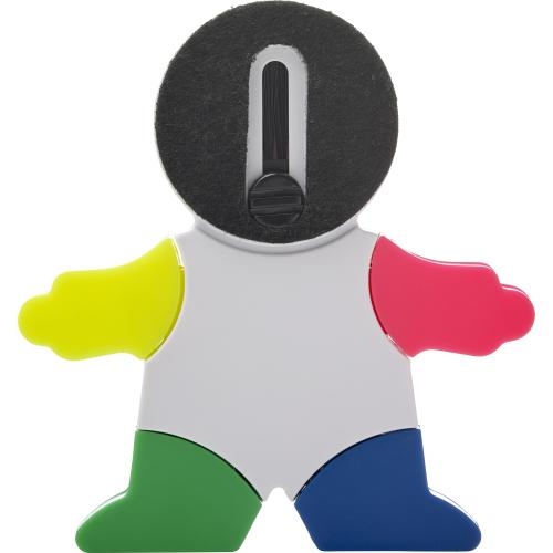 Markeerstift Poppetje wit