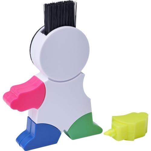 Markeerstift Poppetje wit