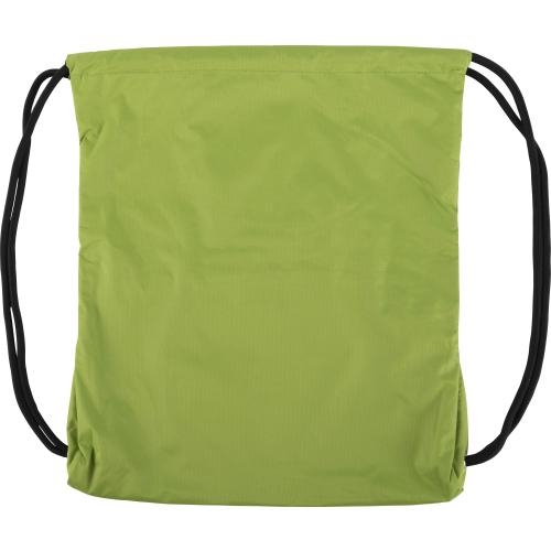 Polyester rugzak met extra zakje blauw