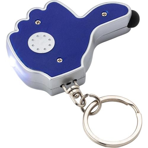Sleutelhanger Handje blauw