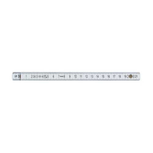Fiberglas duimstok 2M wit