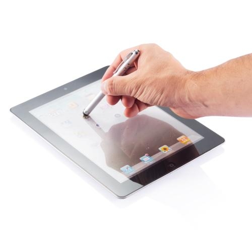 4-in-1 pen zilver