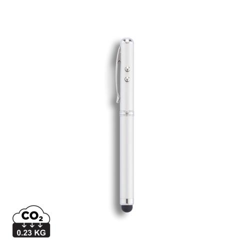 4-in-1 pen zilver