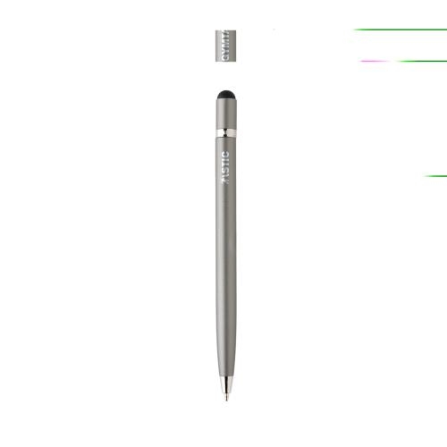 Metalen touchpen Simplistic zilver