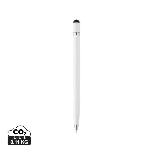 Metalen touchpen Simplistic wit