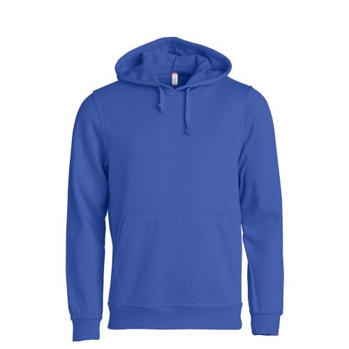 Basic Hoodie unisex blauw,l