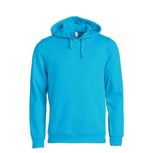 Basic Hoodie unisex turquoise,l