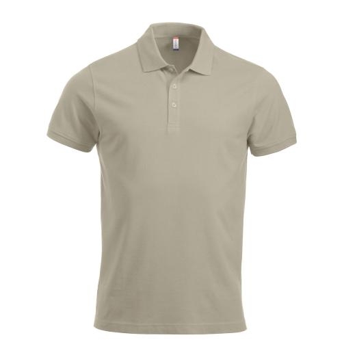 Classic Lincoln polo korte mouw light khaki,l