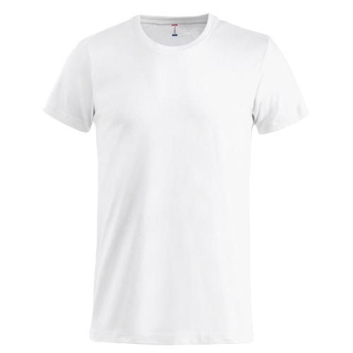 Basic-T bodyfit T-shirt wit,l