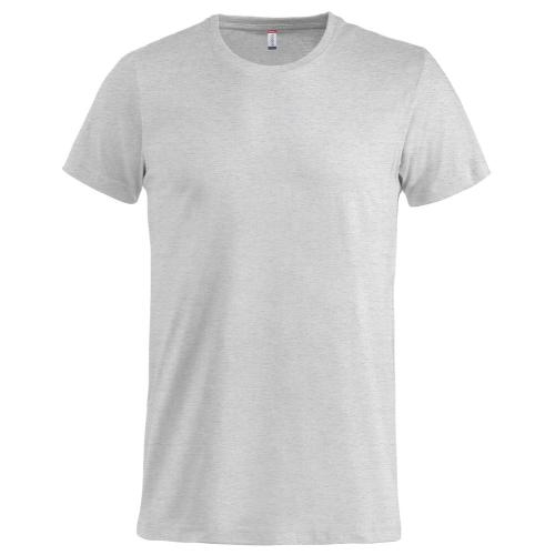 Basic-T bodyfit T-shirt ash,l