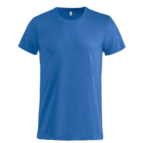 Basic-T bodyfit T-shirt kobalt,l