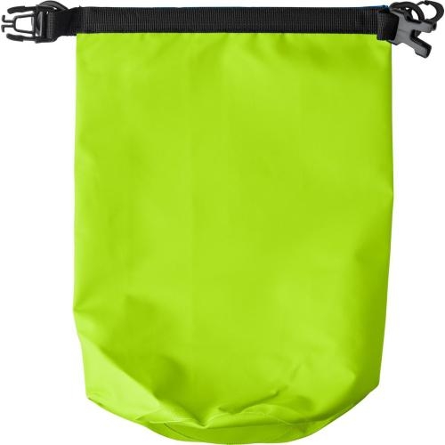 Nylon waterdichte strand-/water tas lime