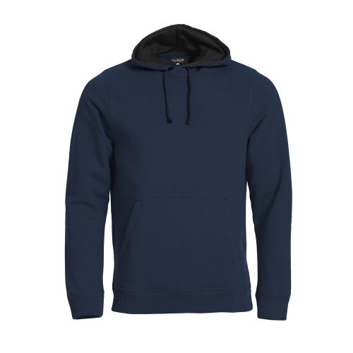 Trui met capuchon Classic dark navy,l