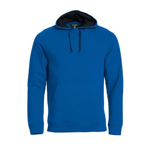 Trui met capuchon Classic kobalt,l