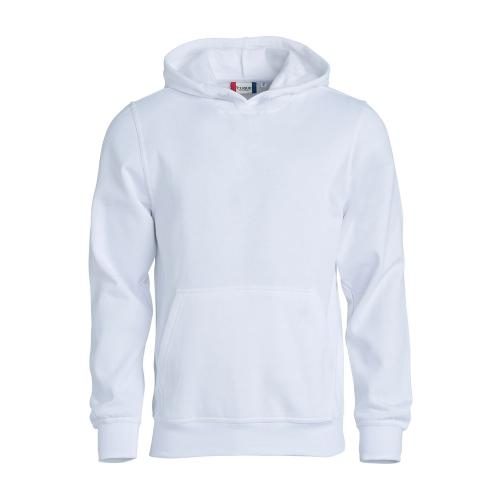 Hoodie voor kids wit,90-100