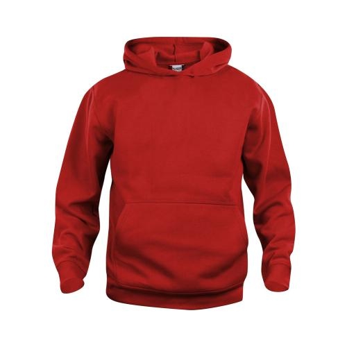Hoodie voor kids rood,90-100