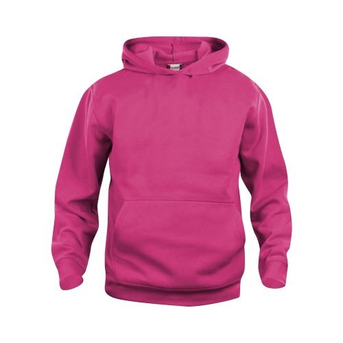Hoodie voor kids helder kersen,90-100