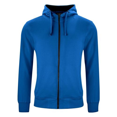 Classic Hoodie full zip kobalt,l