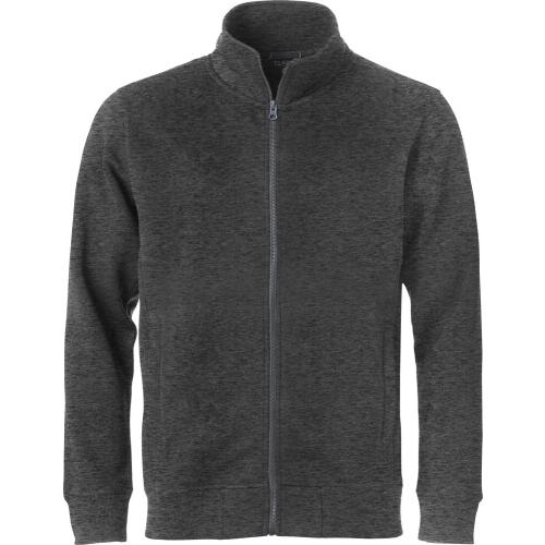 Classic Cardigan vest antraciet melange,l