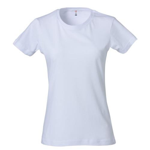 Basic dames shirt wit,l