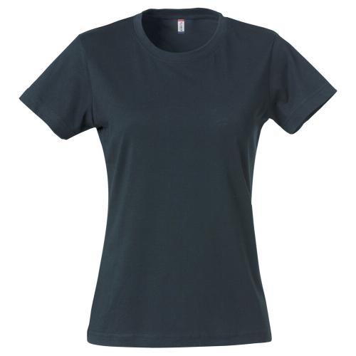 Basic dames shirt dark navy,l
