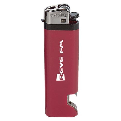 Aansteker flesopener rood