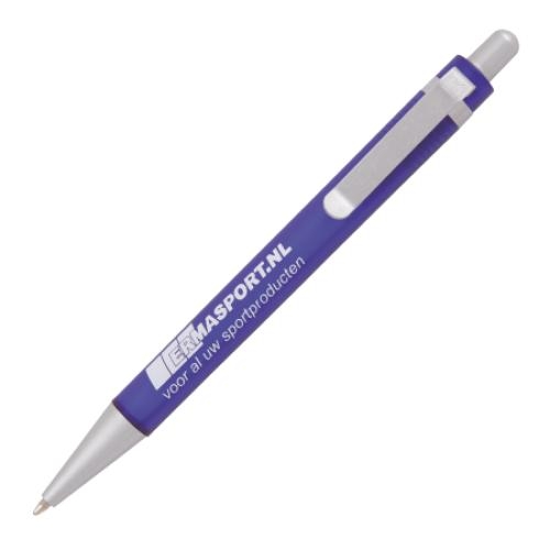 Balpen Milano frosty donkerblauw