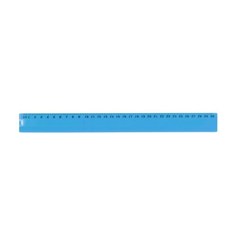 Flexibele liniaal blauw