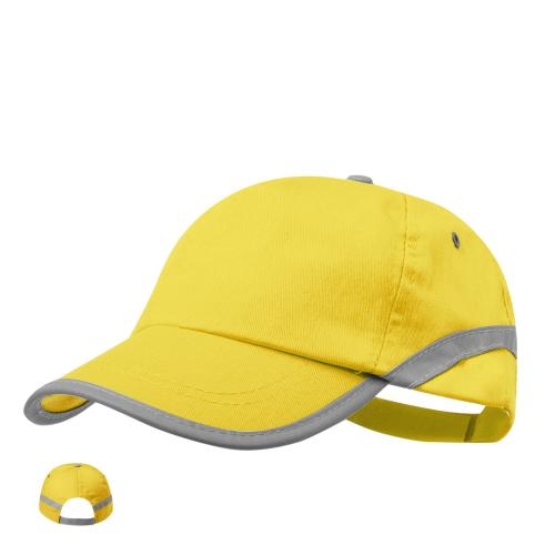 Reflecterende cap blauw