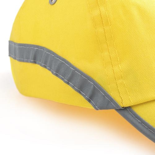 Reflecterende cap blauw