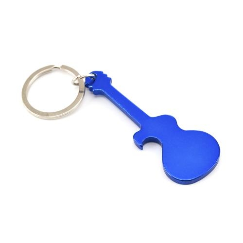 Sleutelhanger Gitaar blauw