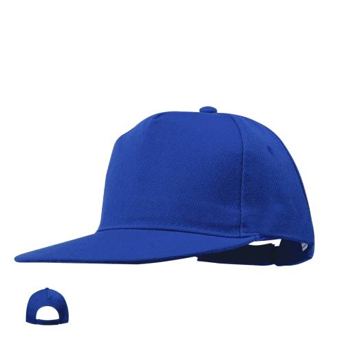 Pet met klittenband blauw