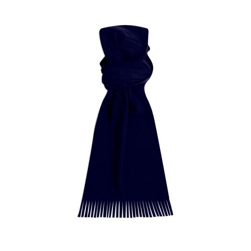 Warme polar sjaal navy