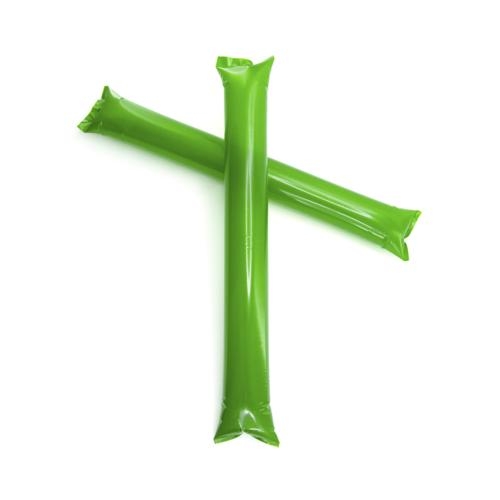 Opblaasbare klapsticks groen