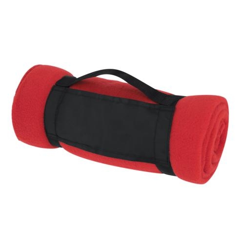 Fleecedeken Ferro rood
