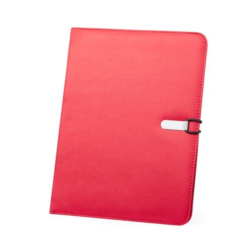 Documentenhouder notitieblok rood