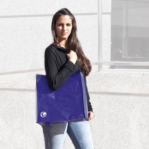 Recycle bag blauw