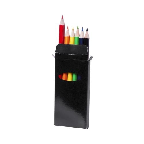 Kleurpotlodenset Kiddy zwart
