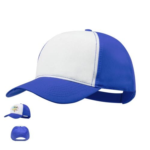 Full colour cap blauw