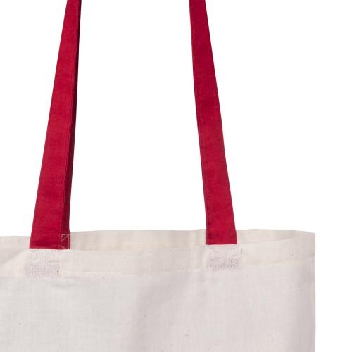 Opvouwbare katoenen tas blauw