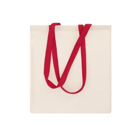 Opvouwbare katoenen tas blauw