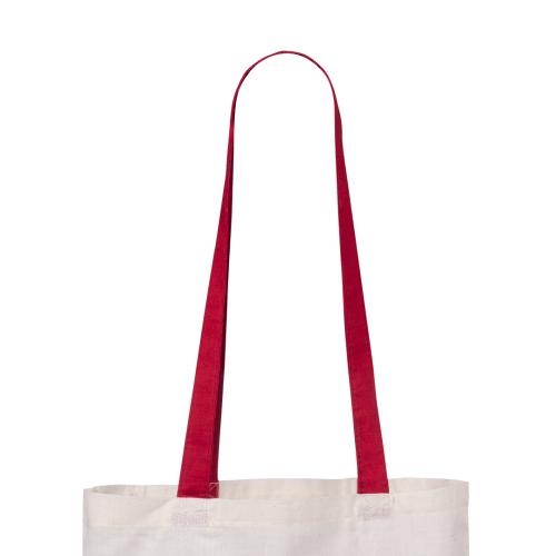 Opvouwbare katoenen tas blauw