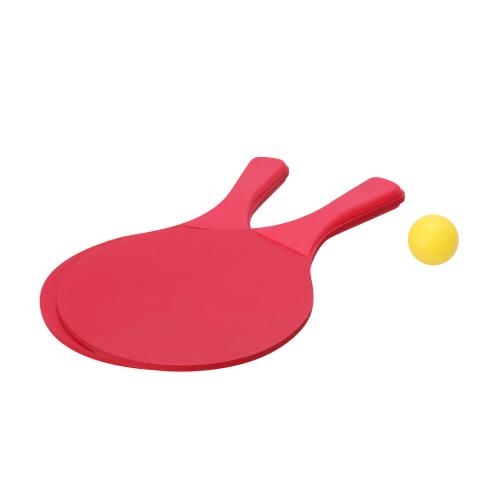 Houten strand rackets blauw