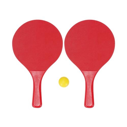 Houten strand rackets blauw