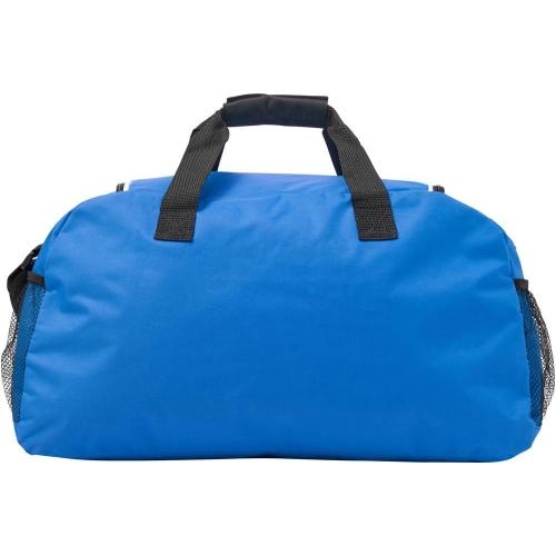 Polyester sport/reistas kobaltblauw